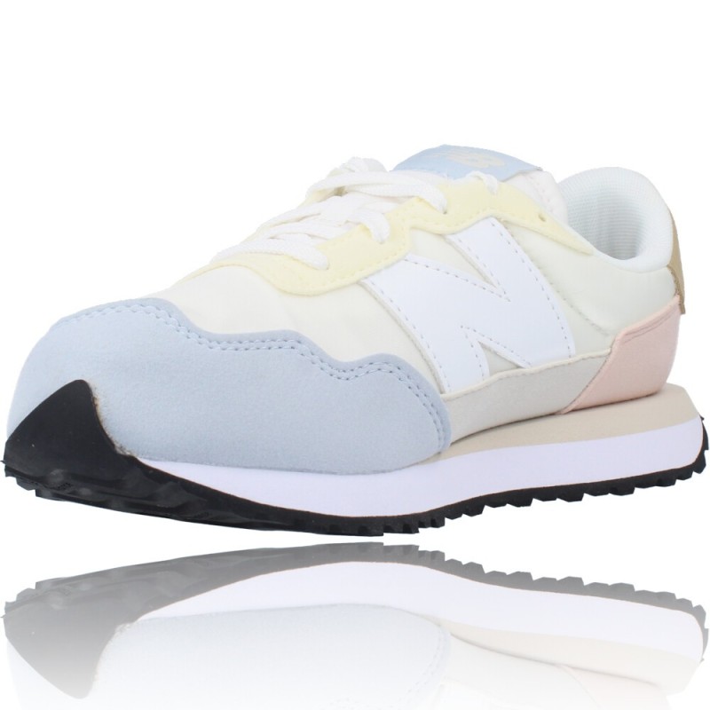 Deportivas Mujer y Niña de New Balance GS237VE Bungee Lace