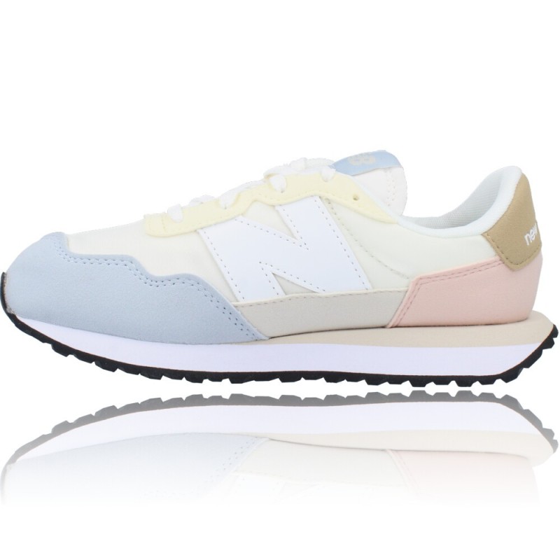 Deportivas Mujer y Niña de New Balance GS237VE Bungee Lace