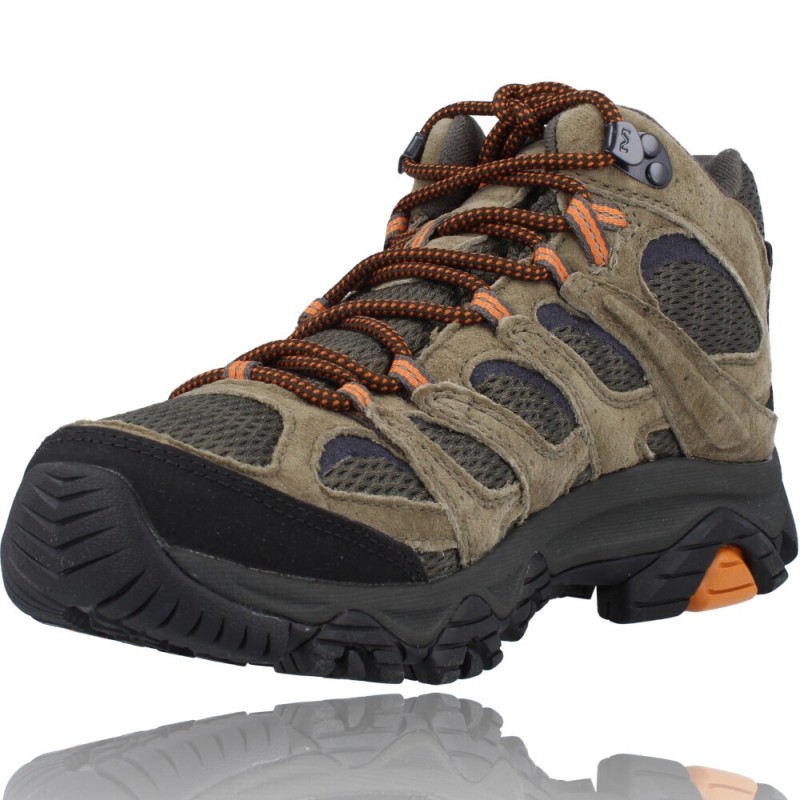 Merrell MOAB 3 MID GORE TEX negro marrón Botas Trekking Hombre