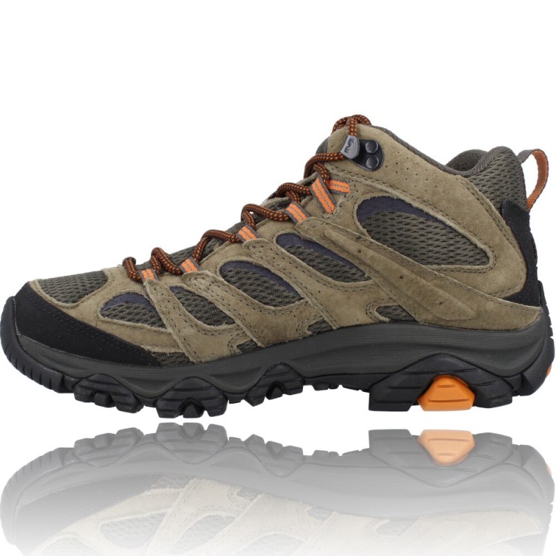 Merrell Moab 3 Mid Gore-Tex Beige para Hombre