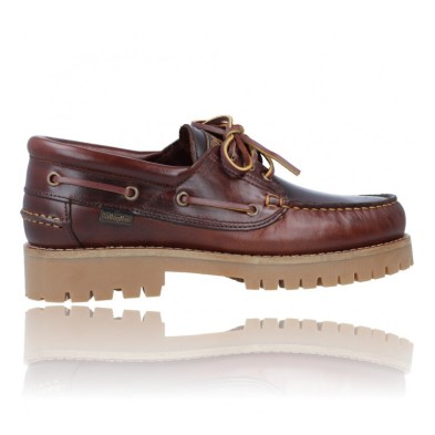 Callaghan 21911 Scarpa Nautica in Pelle Blu Navy Donna con Lacci