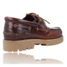 Callaghan 21911 Bootsschuh aus Marineblauem Leder für Damen mit Schnürung