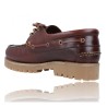 Callaghan 21911 Scarpa Nautica in Pelle Blu Navy Donna con Lacci