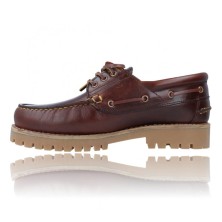 Calzados Vesga Zapatos Náuticos Mujer Piel de Callaghan 21911 marrón foto 5