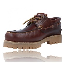 Calzados Vesga Zapatos Náuticos Mujer Piel de Callaghan 21911 marrón foto 6