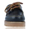 Callaghan 21911 Scarpa Nautica in Pelle Blu Navy Donna con Lacci