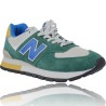 Deportivas Hombre Piel de New Balance ML574DVB