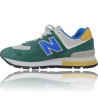 Deportivas Hombre Piel de New Balance ML574DVB