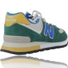 Deportivas Hombre Piel de New Balance ML574DVB