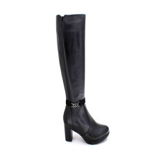 Women's Leather Boots with...