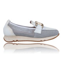 Zapatos Mocasín Mujer Piel...