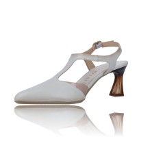 Calzados Vesga Zapatos Salón Vestir para Mujer de Hispanitas Dalia HV232557 beige foto 4