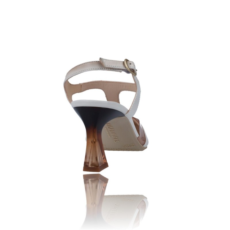 Zapato salón mujer Hispanitas beige