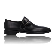 Calzados Vesga Zapatos de Vestir con Hebilla para Hombre de Luis Gonzalo 8009H negro foto 1