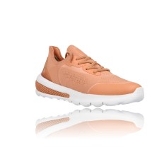 Calzados Vesga Zapatillas Deportivas para Mujer de Geox Spherica Actif D35THA salmón foto 2