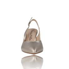 Calzados Vesga Zapatos Salón de Vestir de Piel para Mujer de Patricia Miller 5529 oro foto 3