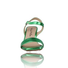 Calzados Vesga Sandalias de Vestir con Tacón para Mujer de Patricia Miller 6031 metal verde foto 3