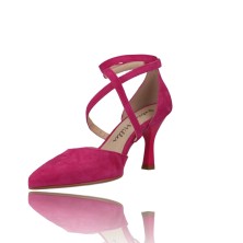 Calzados Vesga Zapatos Vestir con Tacón para Mujer de Patricia Miller 5528 ante fucsia foto 4