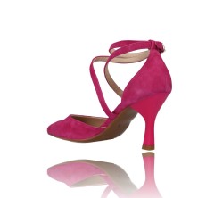 Calzados Vesga Zapatos Vestir con Tacón para Mujer de Patricia Miller 5528 ante fucsia foto 6