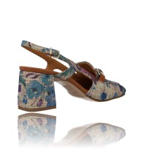 Calzados Vesga Zapatos de Tacón de Piel para Mujer de Pedro Miralles Fresno 13880 azules foto 8
