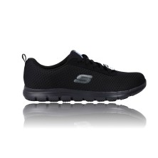 Calzados Vesga Deportivas Trabajo para Mujer de Skechers Ghenter Bronaugh 77210EC negro foto 1