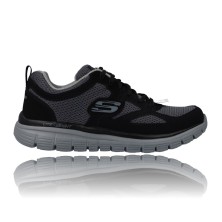 Calzados Vesga Zapatillas Deportivas para Hombre de Skechers Burns Agoura 52635 negro y gris foto 1