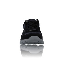 Calzados Vesga Zapatillas Deportivas para Hombre de Skechers Burns Agoura 52635 negro y gris foto 3