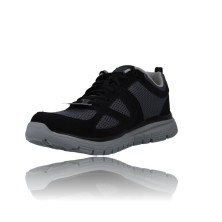 Calzados Vesga Zapatillas Deportivas para Hombre de Skechers Burns Agoura 52635 negro y gris foto 4