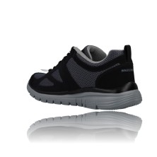 Calzados Vesga Zapatillas Deportivas para Hombre de Skechers Burns Agoura 52635 negro y gris foto 6