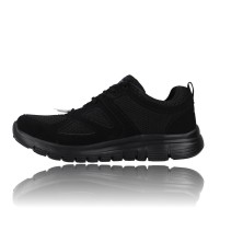 Calzados Vesga Zapatillas Deportivas para Hombre de Skechers Burns Agoura 52635 negro foto 5