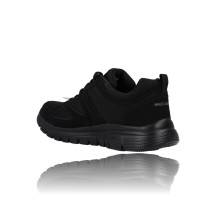 Calzados Vesga Zapatillas Deportivas para Hombre de Skechers Burns Agoura 52635 negro foto 6