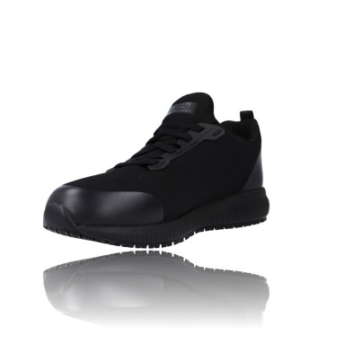 Calzados Vesga Zapatillas Deportivas de Trabajo para Hombre de Skechers 200051EC Squad Sr Myton negro foto 1