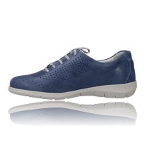 Calzados Vesga Zapatos Casual con Cordones para Mujer de Suave 3603 azul foto 5