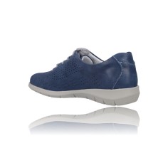 Calzados Vesga Zapatos Casual con Cordones para Mujer de Suave 3603 azul foto 6