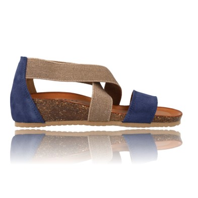 Calzados Vesga Sandalias con Cuña para Mujer de Igi&Co 36960 azul foto 1