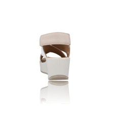 Calzados Vesga Sandalias con cuña y Plataforma para Mujer de Igi&Co 36672 blanco foto 7