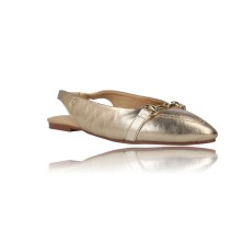 Calzados Vesga Zapatos Bailarinas de Vestir para Mujer de Carmela 160733 oro foto 2