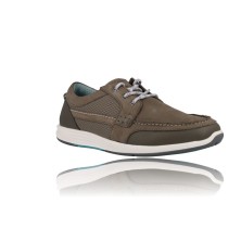 Calzados Vesga Zapatos Naúticos para Hombre de Clarks ATL Sail West gris foto 2