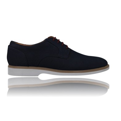 Calzados Vesga Zapatos de Vestir con Cordón para Hombre de Clarks Malwood Lace nobuck marino foto 1