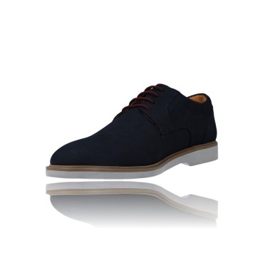 Calzados Vesga Zapatos de Vestir con Cordón para Hombre de Clarks Malwood Lace nobuck marino foto 1