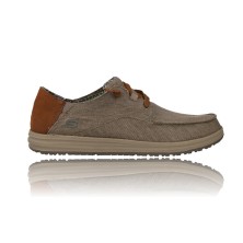 Calzados Vesga Zapatos Náuticos para Hombre de Skechers 210116 Melson Planon taupe foto 1