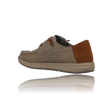 Calzados Vesga Zapatos Náuticos para Hombre de Skechers 210116 Melson Planon taupe foto 6