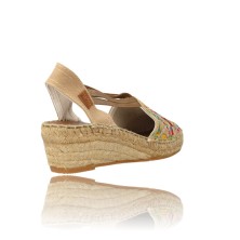 Calzados Vesga Alpargatas Sandalias de Esparto para Mujer de Montmé Shoes 2097G beige foto 8