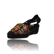 Calzados Vesga Alpargatas Sandalias de Esparto para Mujer de Montané Shoes 2097G negro foto 4