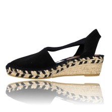 Calzados Vesga Alpargatas Sandalias de Esparto para Mujer de Montané Shoes 20 G negro foto 5
