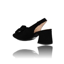 Calzados Vesga Zapatos con Tacón sin Talón para Mujer de Wonders Over I-9003 color negro foto 6