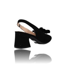 Calzados Vesga Zapatos con Tacón sin Talón para Mujer de Wonders Over I-9003 color negro foto 8