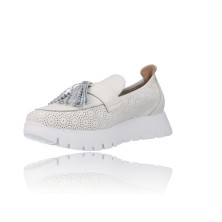 Calzados Vesga Zapatos Mocasín para Mujer de Wonders Materia A-2445 color hielo foto 4