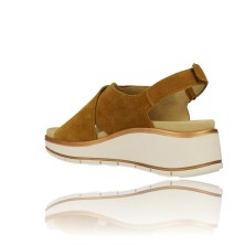 Calzados Vesga Sandalias con Cuña y Tiras Cruzadas para Mujer de Ara Shoes 12-42404 color ron foto 6