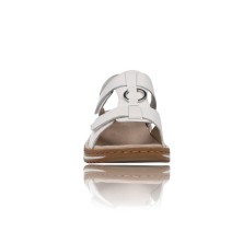 Calzados Vesga Sandalias con Cuña para Mujer de Ara Shoes Hawaii 2.0 12-29001 foto blanco foto 3